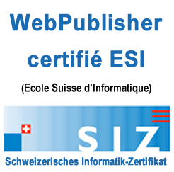 WebPublisher certifié ESI/SIZ